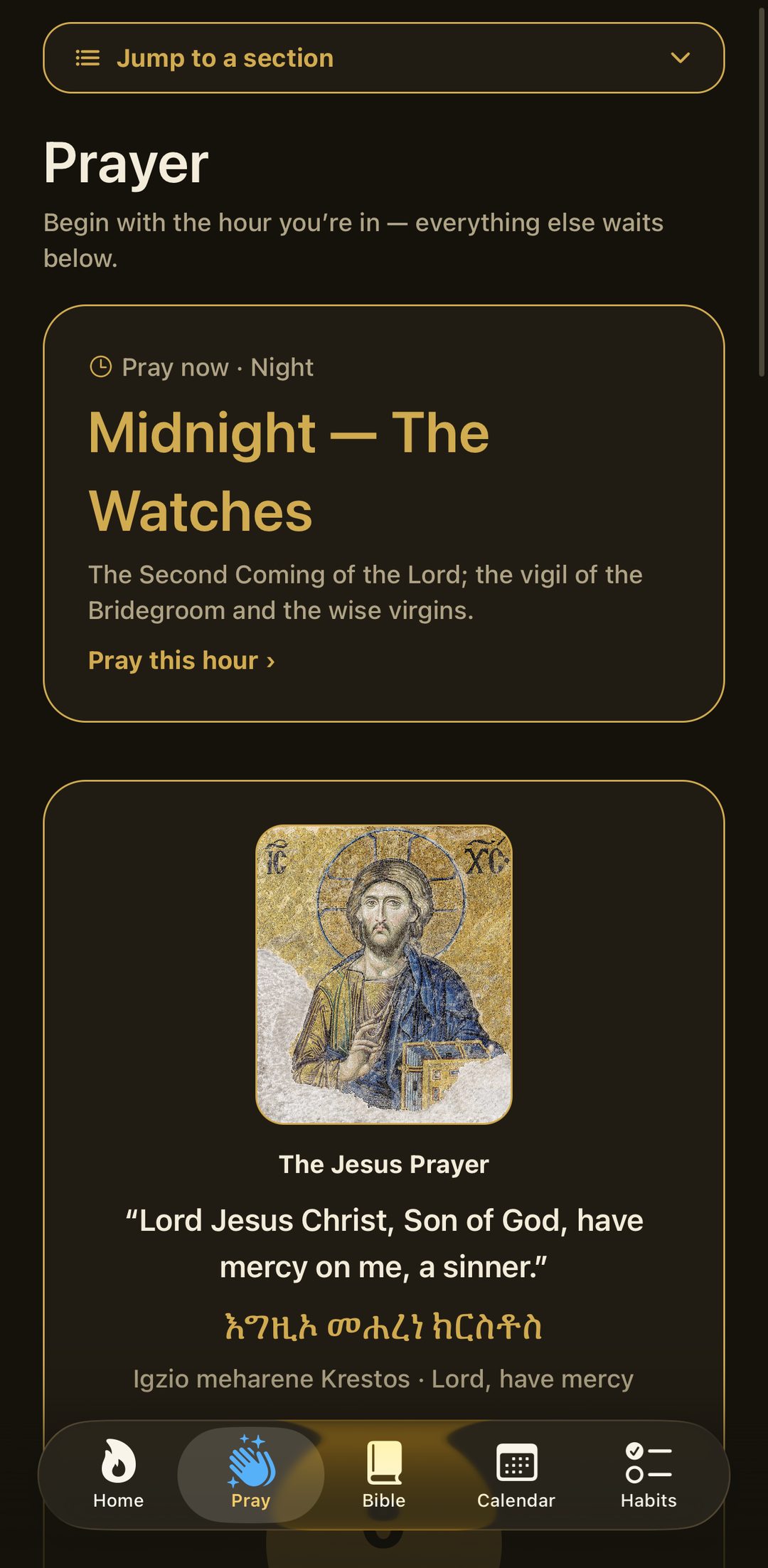 Gedam: Prayers